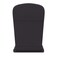 Merrick Lane Riviera Set Of 2 Indoor/Outdoor High Back Adirondack Chair Cushions with Elastic Strap and Water Resistant Covers